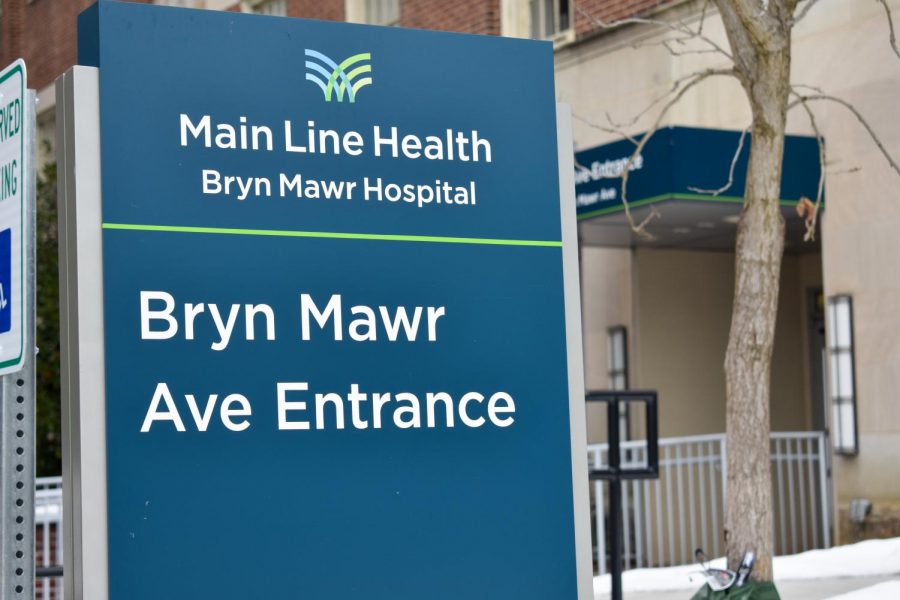 Bryn Mawr Hospital is among the many local emergency care centers that are at high capacity. | Photo courtesy of  Aiko Palaypayon '23