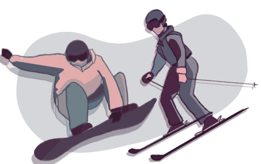 Ski club is now at LM | Graphic by