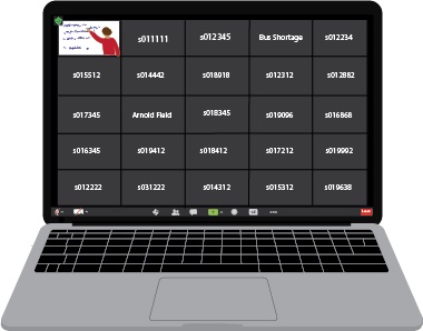 Representation of virtual Zoom classes | Graphic by 