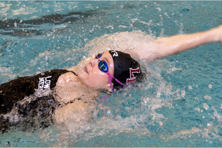 Girls’ swim beat Conestoga 94-92 to win the Central League.